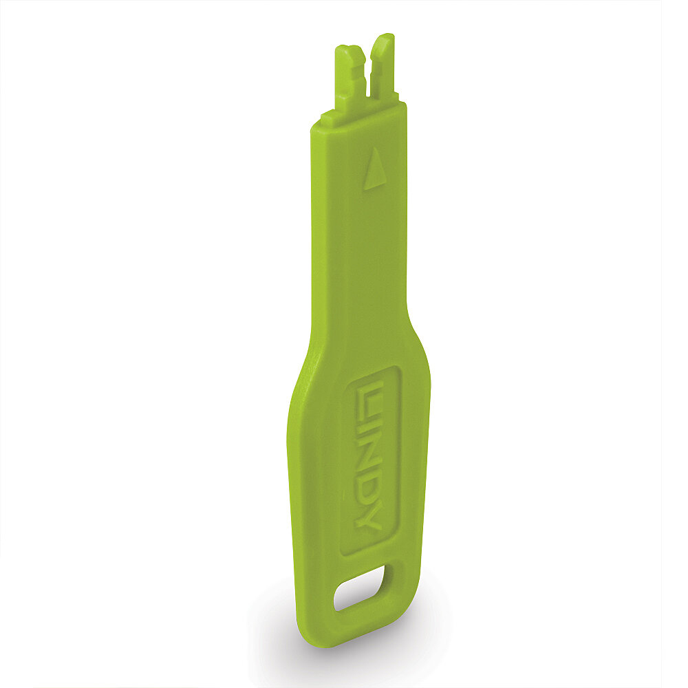 Lindy RJ45 Port Blockers - Green