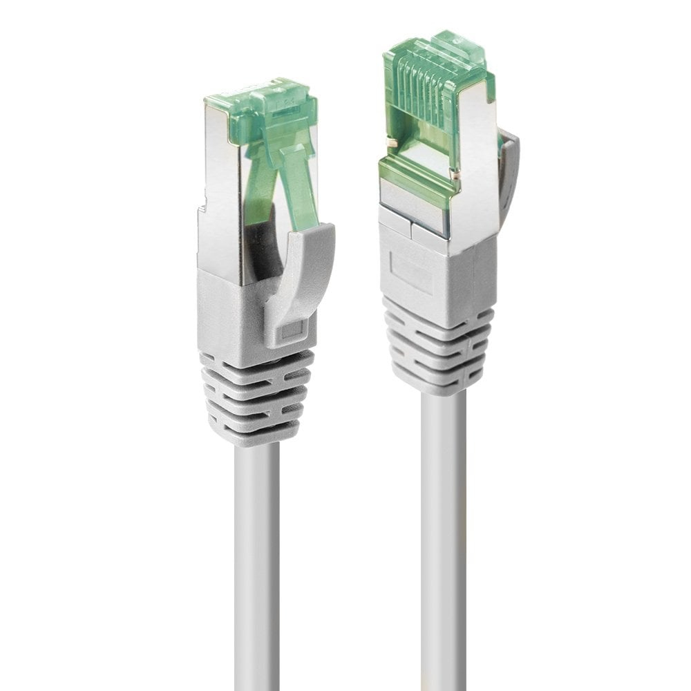 Lindy 10m Cat.6A S/FTP GRS TPE Cable, Grey