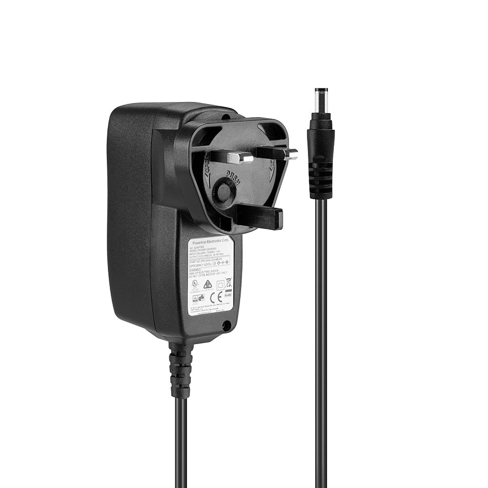Lindy 12VDC Power Adapters & Inverters - Black