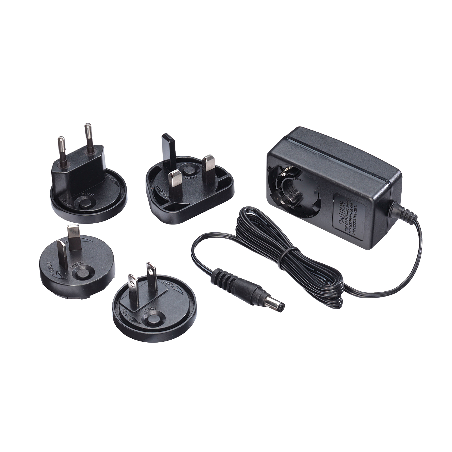 Lindy 12VDC Power Adapters & Inverters - Black