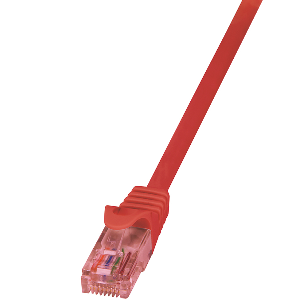 LogiLink Cat6 Networking Cables - Red