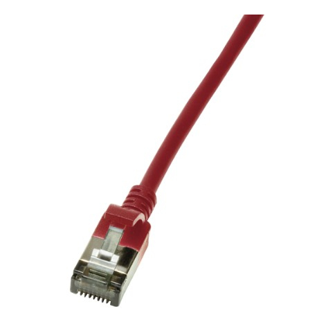 LogiLink Cat6a Networking Cables - Red