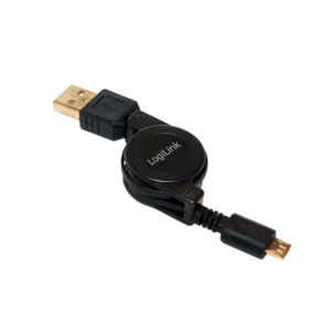 LogiLink CU0090 USB Cables - Black