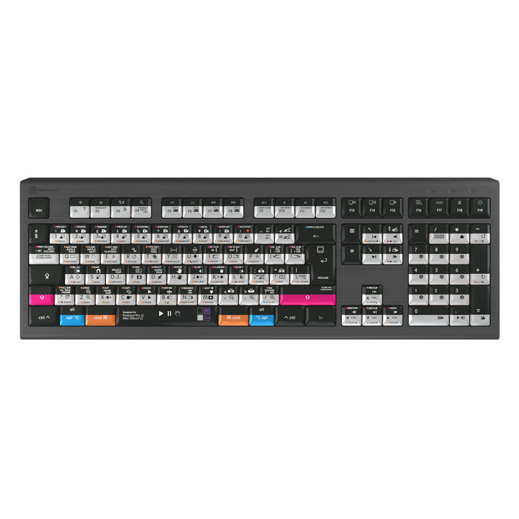 LogicKeyboard ASTRA2 Keyboards - Black