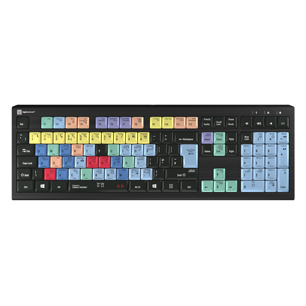 LogicKeyboard LKB-CBASE-A2PC-UK Keyboards - Black