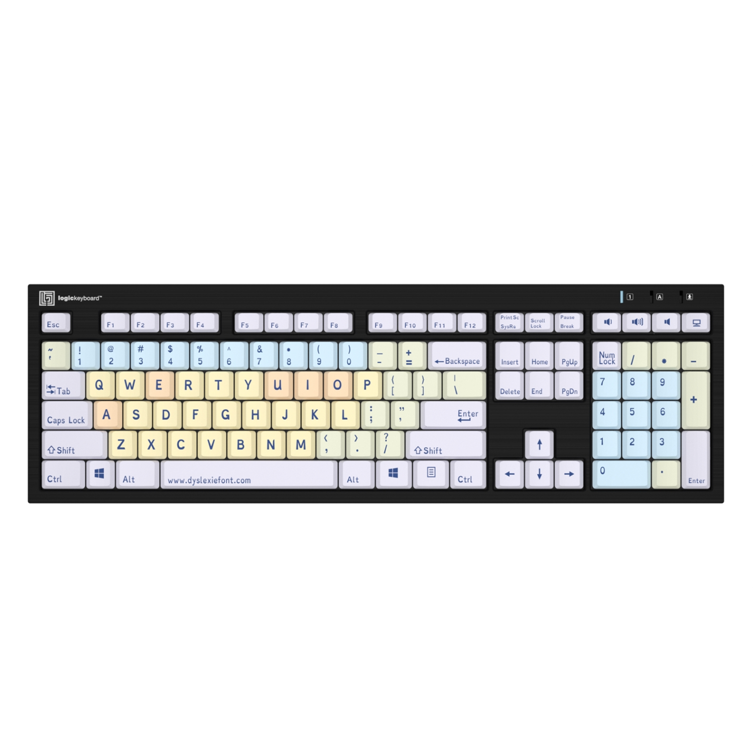LogicKeyboard Dyslexie Keyboard - PC