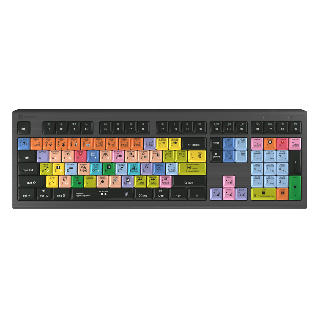 LogicKeyboard ASTRA2 Keyboards - Black