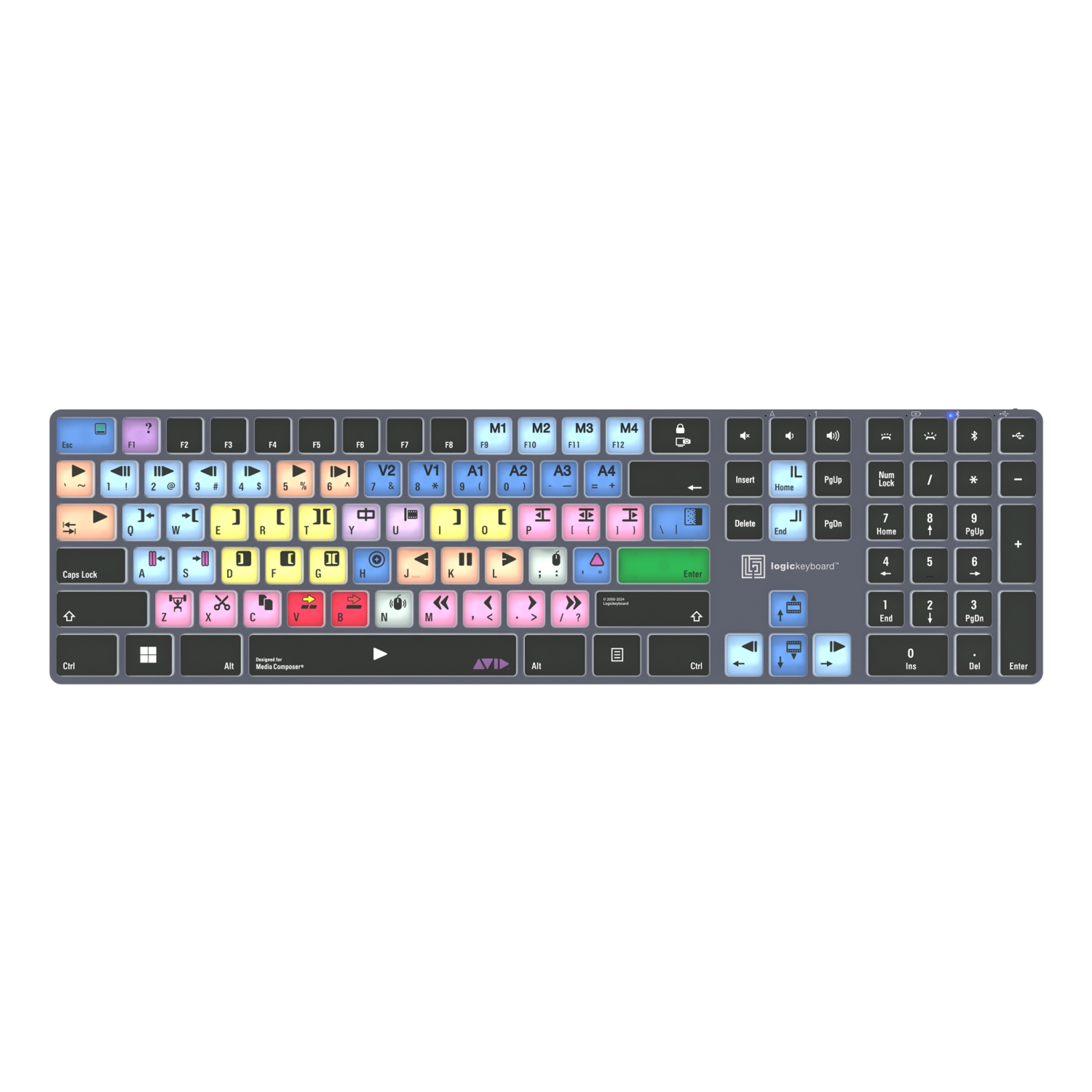 LogicKeyboard Avid Media Composer "Classic" layout