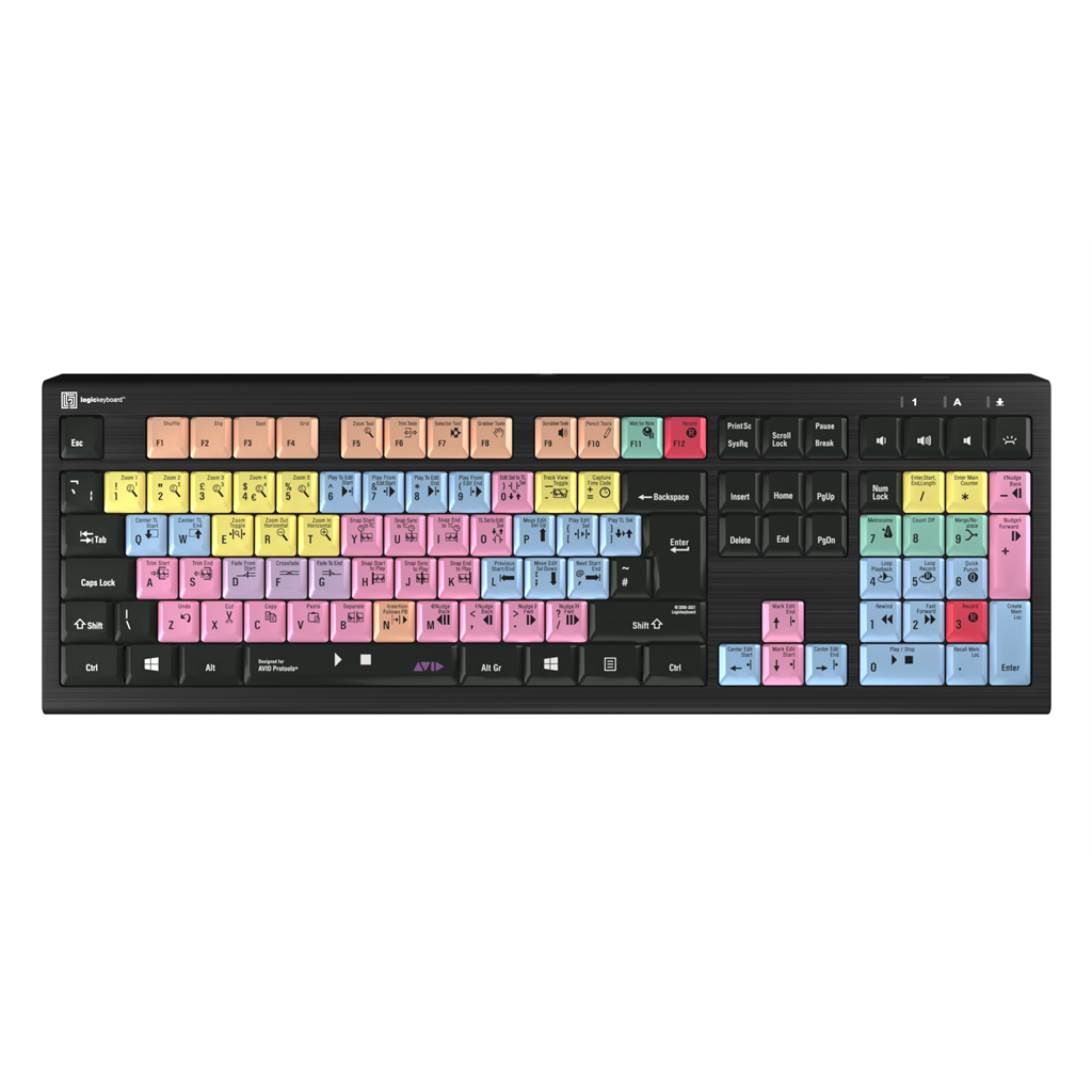 LogicKeyboard ASTRA2 Keyboards - Black