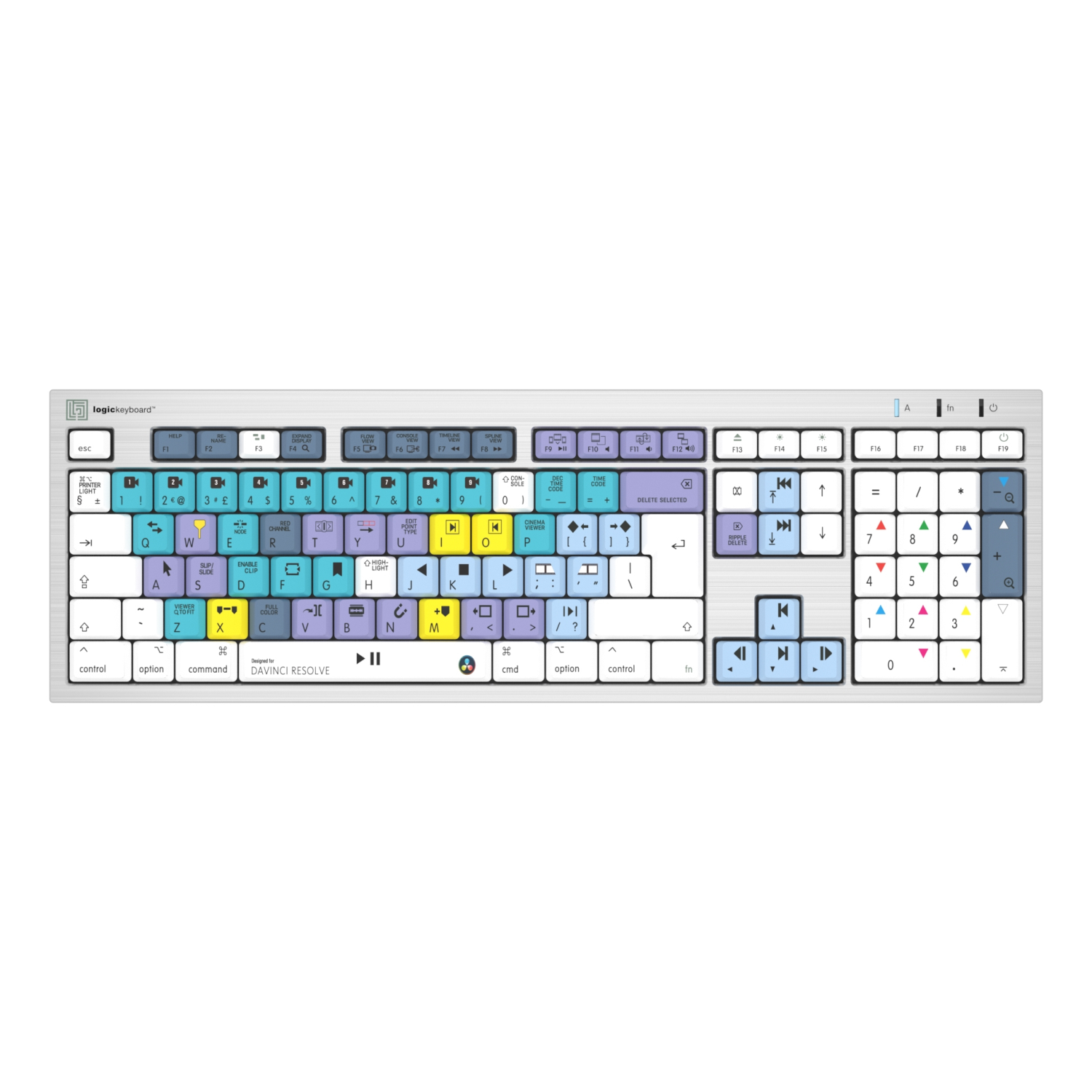 LogicKeyboard Davinci Resolve Classic ALBA Mac UK