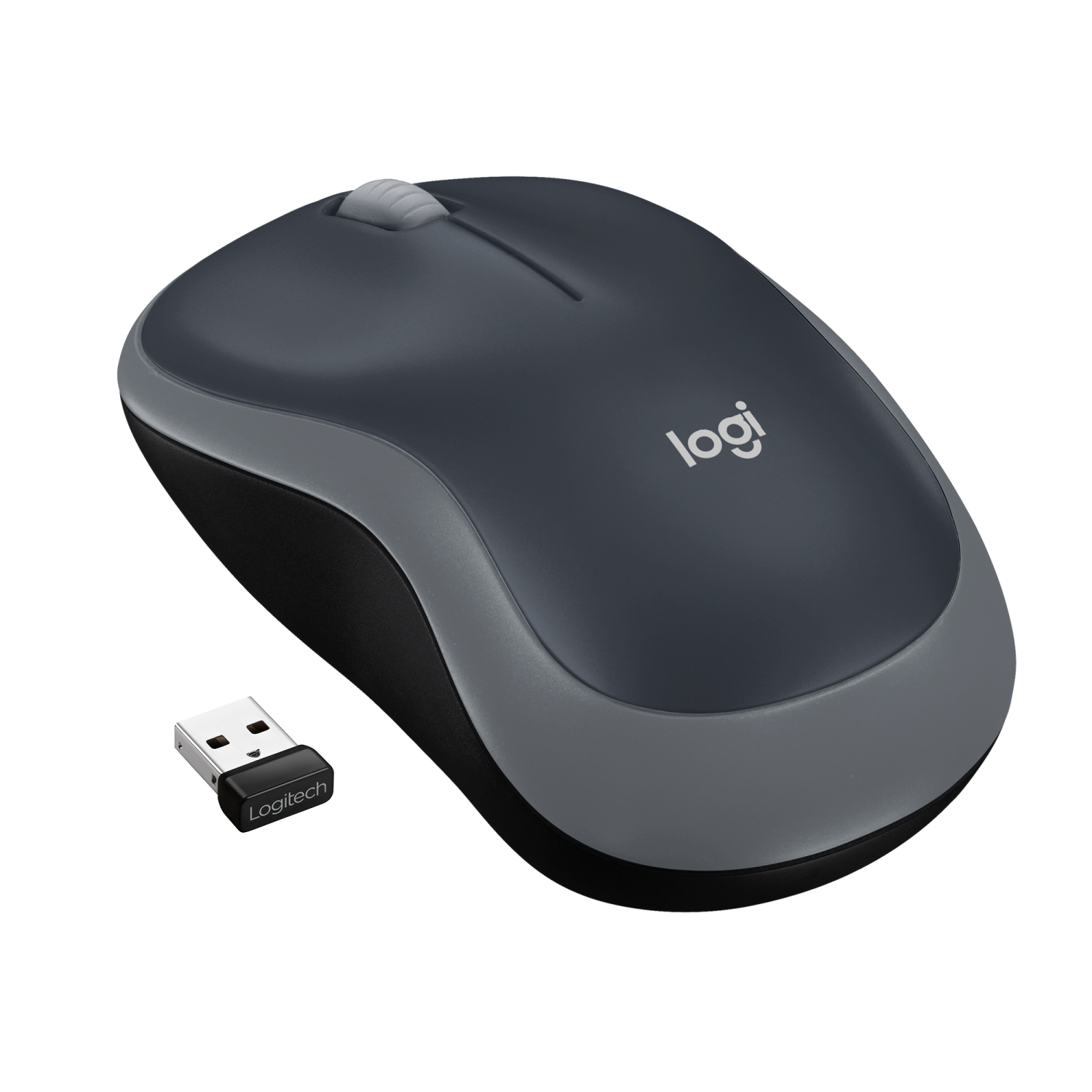 Logitech M185 Mice - Grey