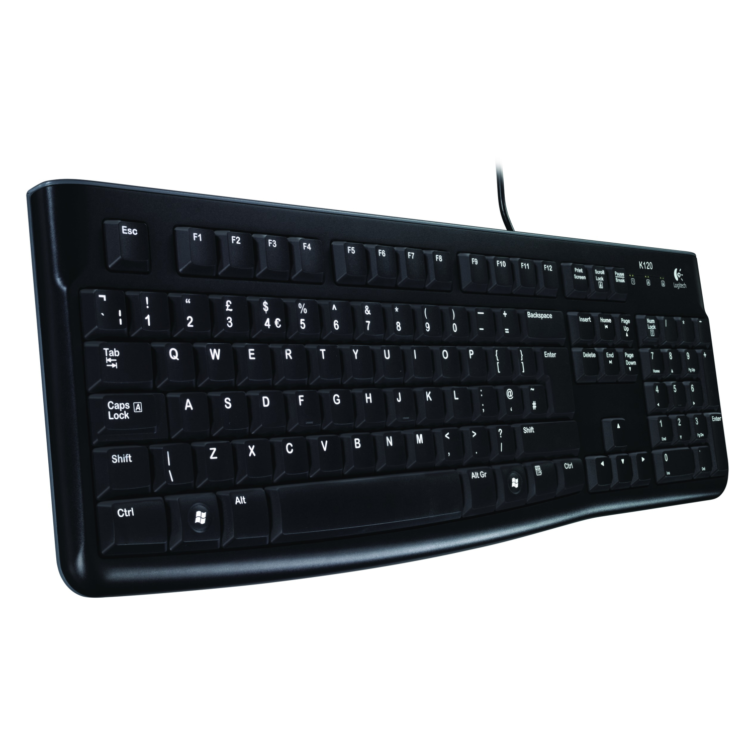 Logitech K120 Keyboards - Black