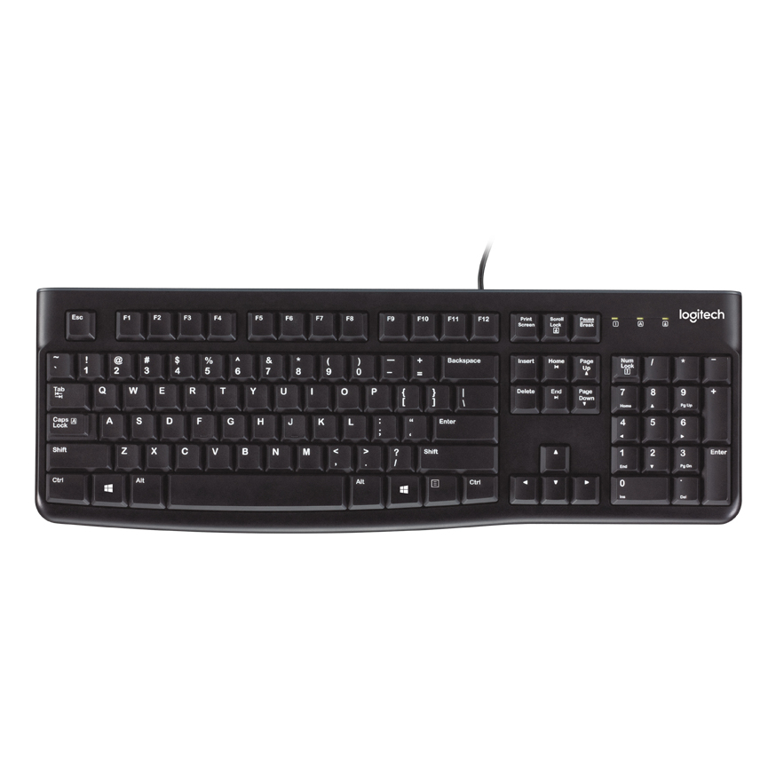 Logitech K120 Keyboards - Black
