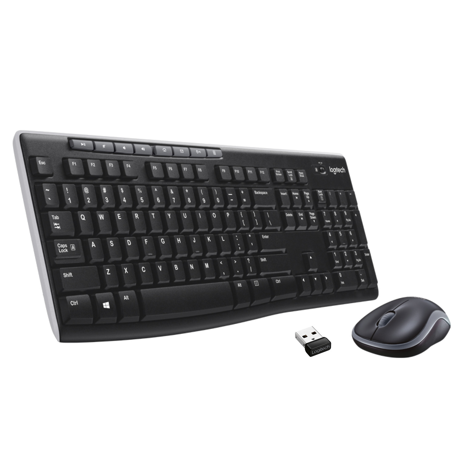 Logitech MK270 Keyboards - Black