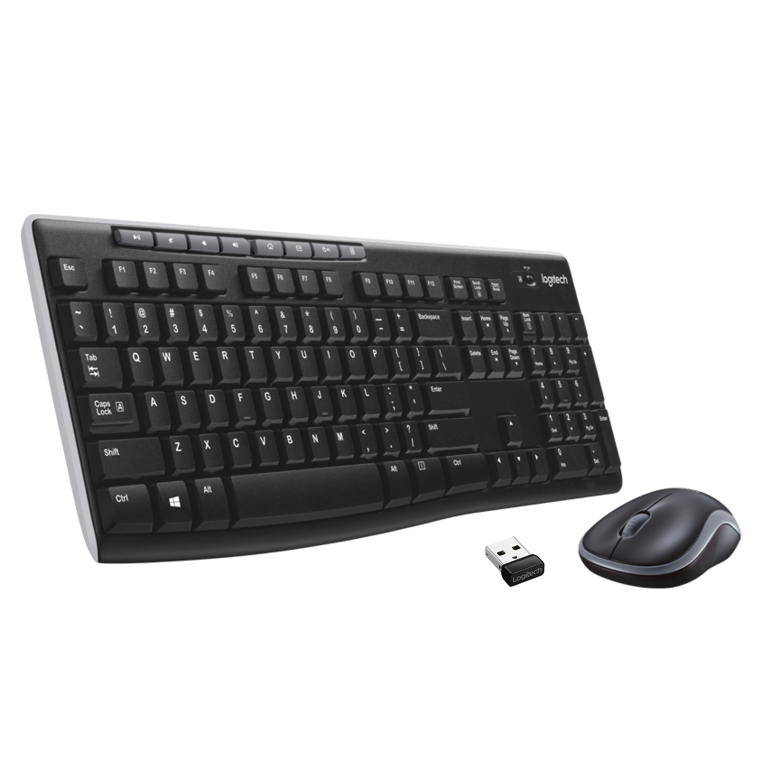 Logitech MK270 Keyboards - Black