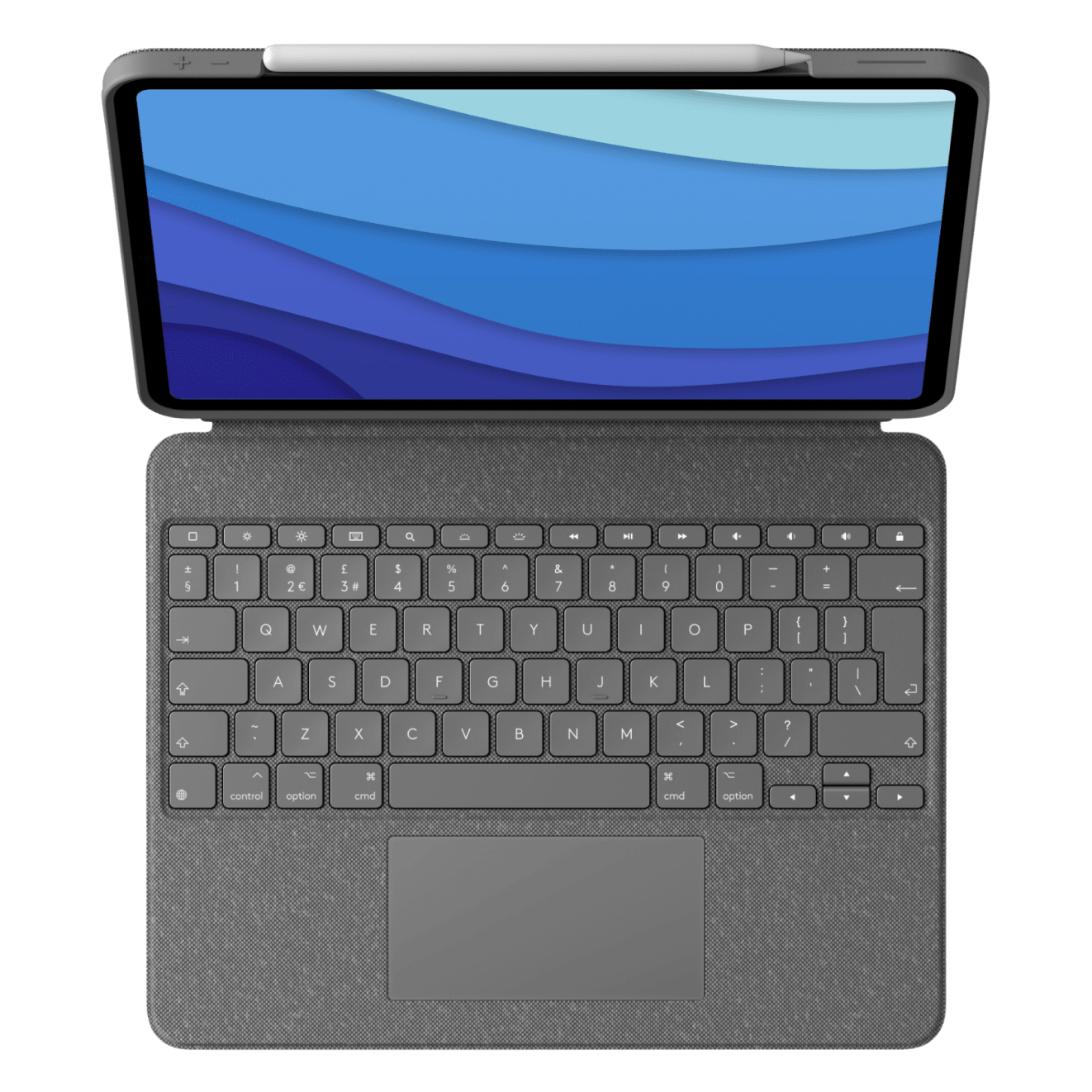 Logitech 9-inch Mobile Device Keyboards - Grey