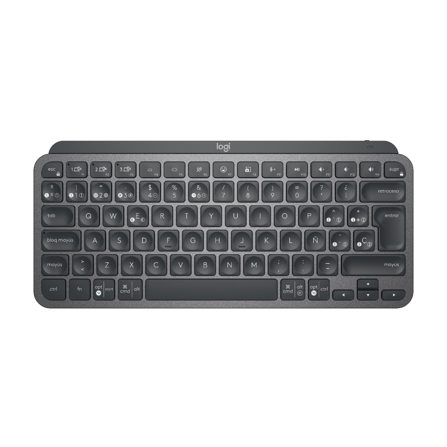 Logitech MX Keys Mini Minimalist Wireless Illuminated Keyboard