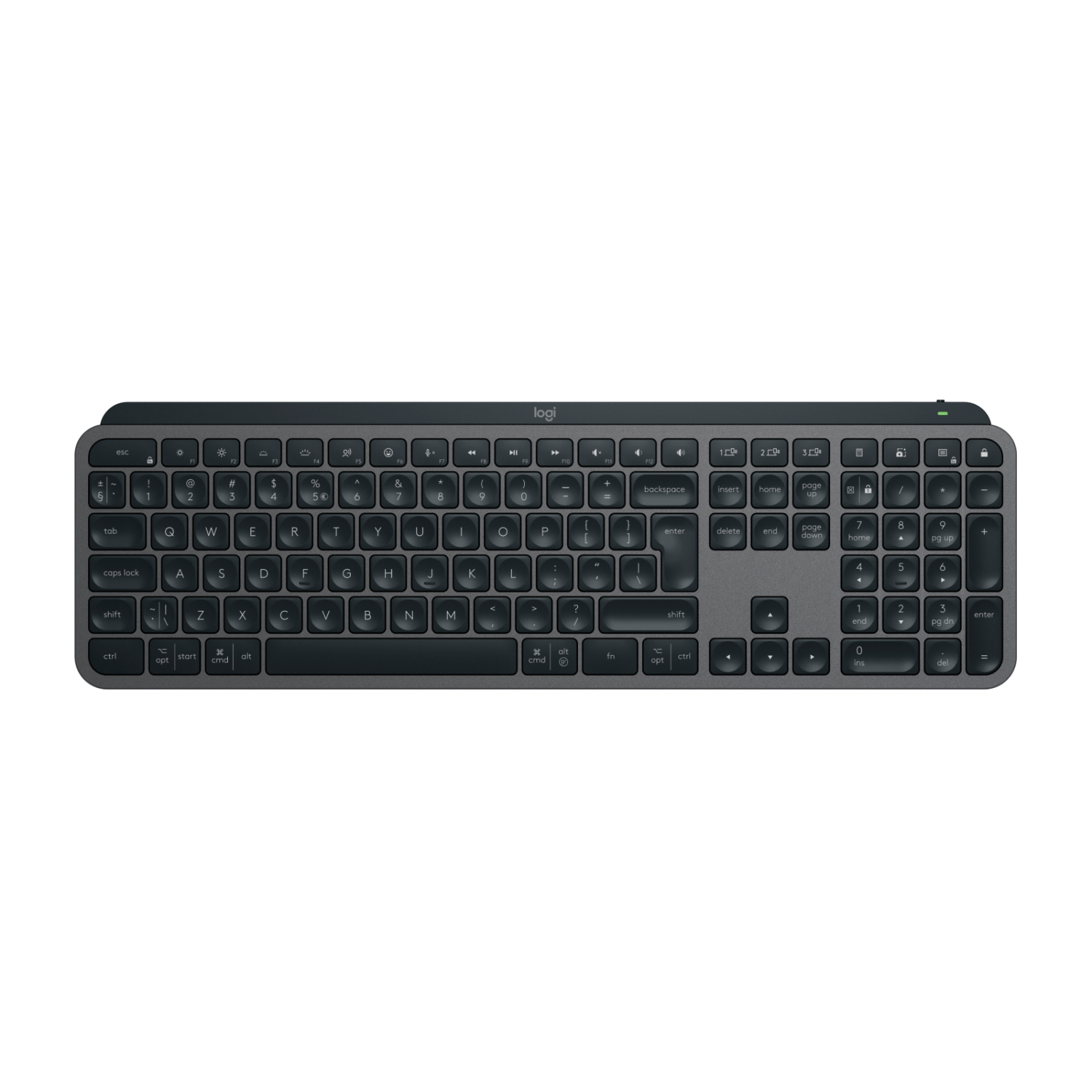 Logitech MX Keys combo for Business Gen 2 keyboard Mouse included RF Wireless + Bluetooth QWERTY US International Graphite