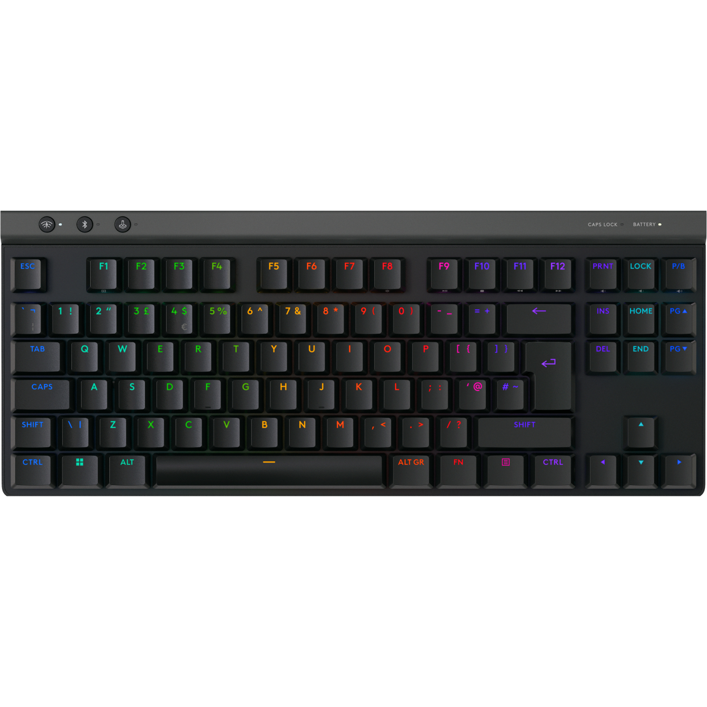 Logitech G 920-012555 keyboard Gaming RF Wireless + Bluetooth QWERTY UK English Black