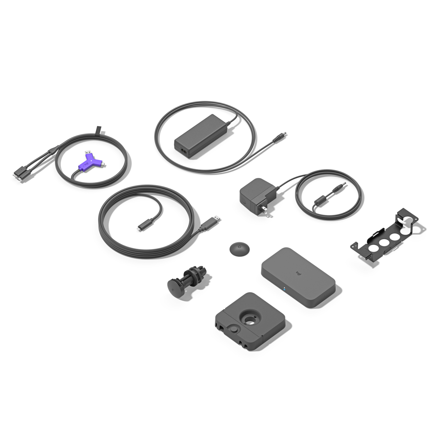 Logitech Swytch AV transmitter & receiver Black, Violet