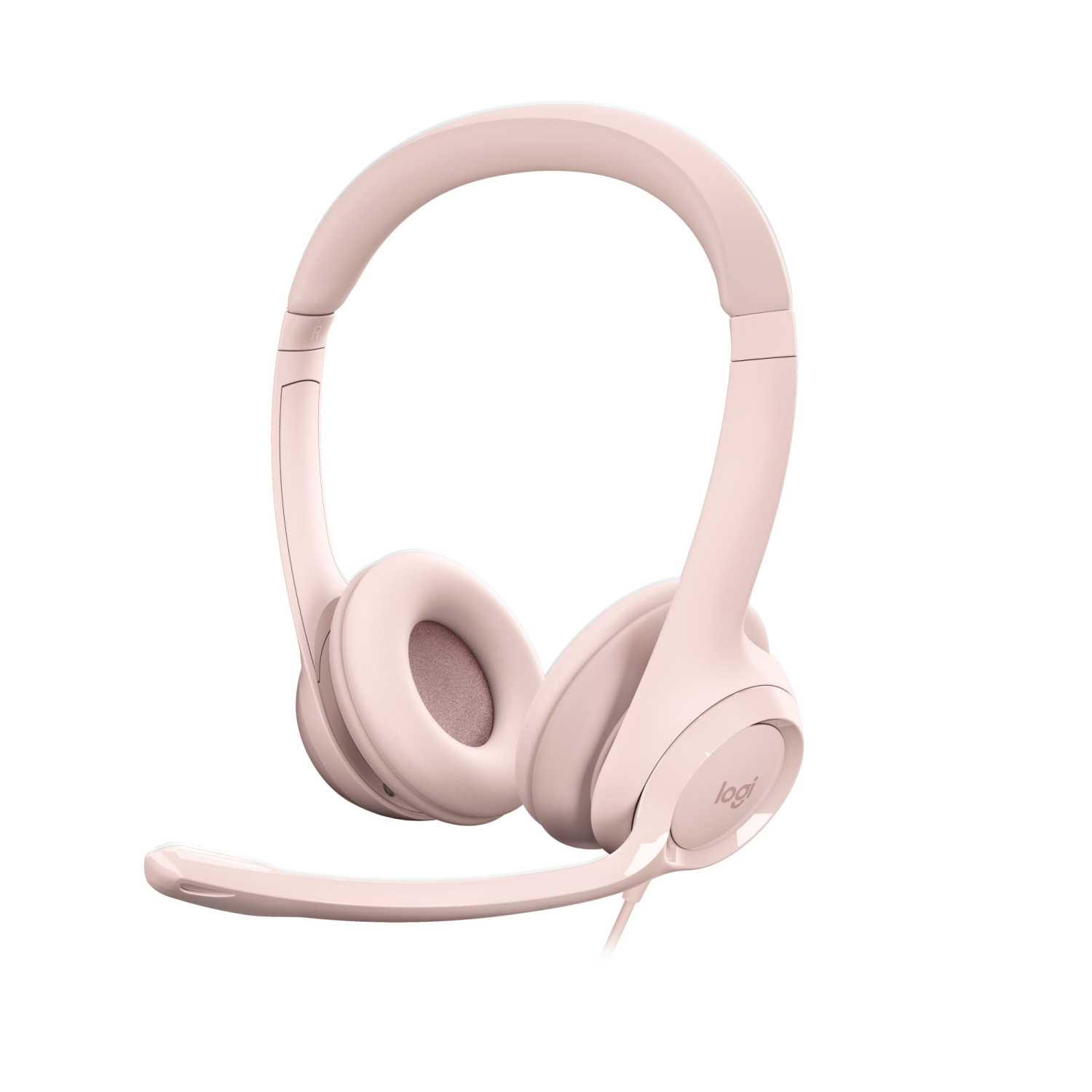 Logitech H390 Headphones & Headsets - Rose
