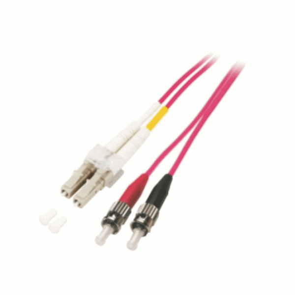 M-Cab 7003424 InfiniBand/fibre optic cable 2 m LC ST Violet