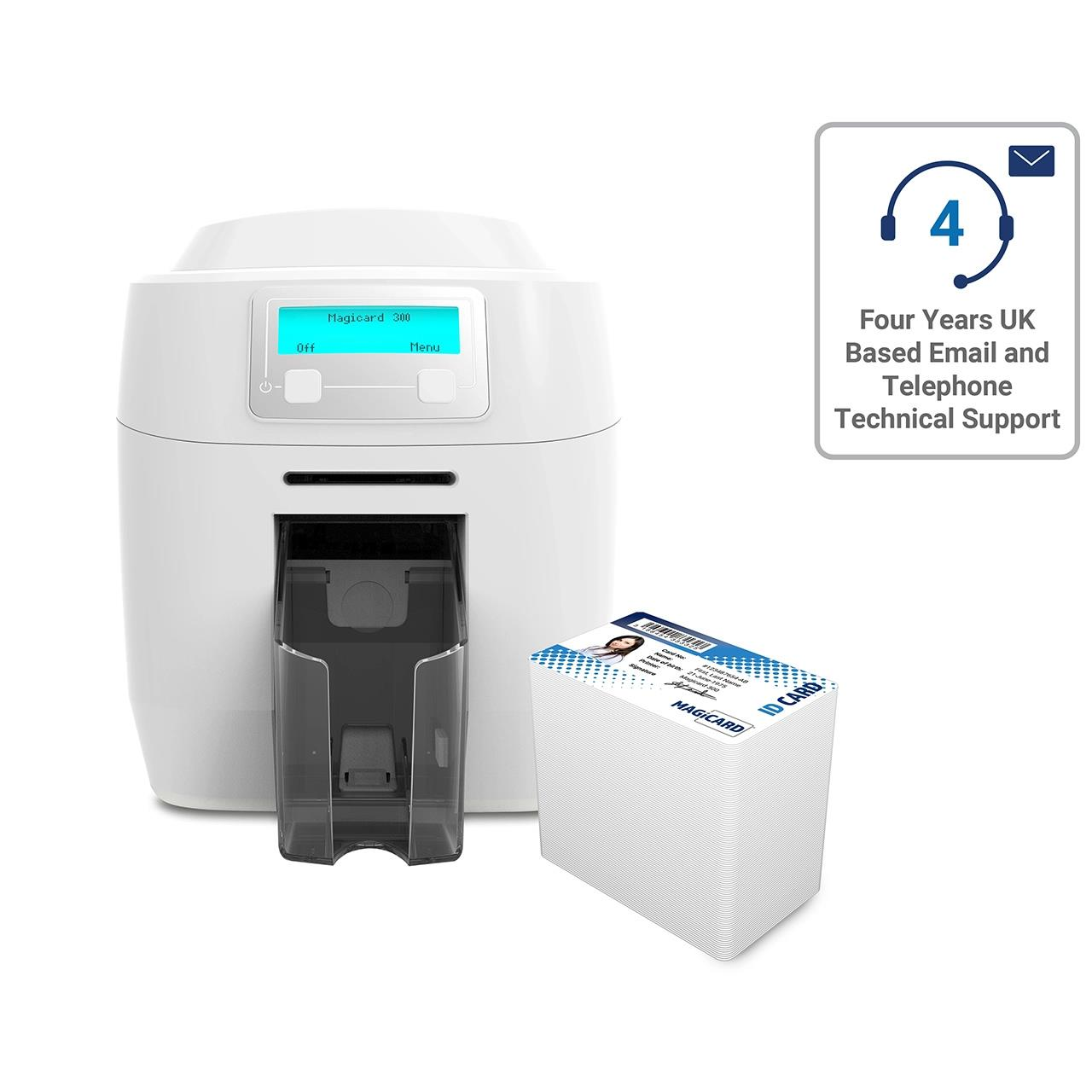 MAGICARD 300 ID Card Printer (Dual-Sided)