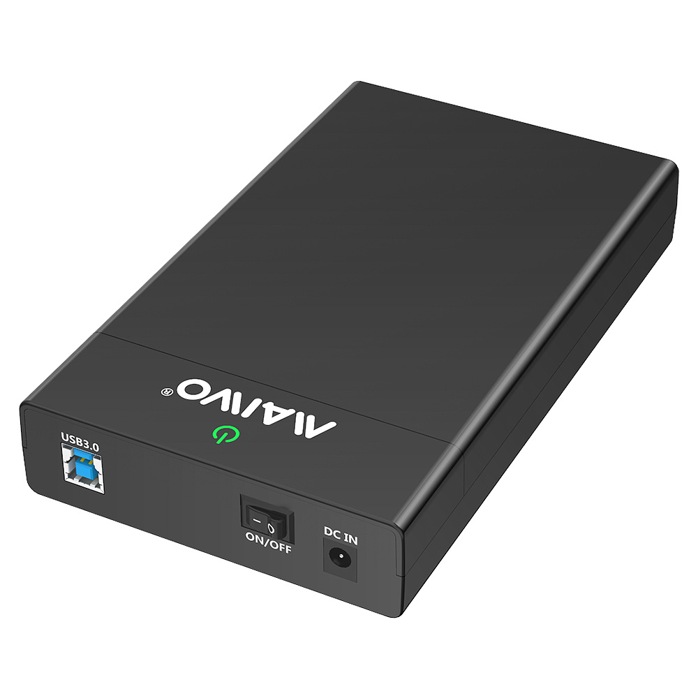 MAIWO USB 3.0 3.5" External Hard Drive Enclosure  with Power Adapter