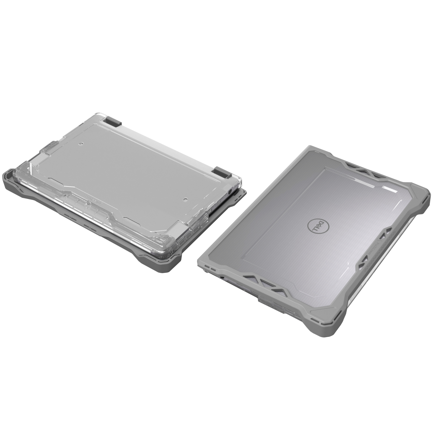 MAXCases Extreme Shell F - Notebook shell case - rugged - 11.6" - grey, clear - for Dell Latitude 3120