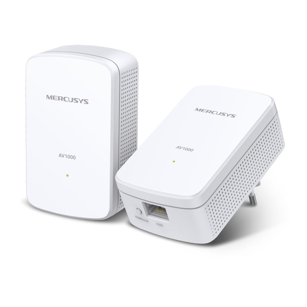 Mercusys AV1000 PowerLine Network Adapters - White