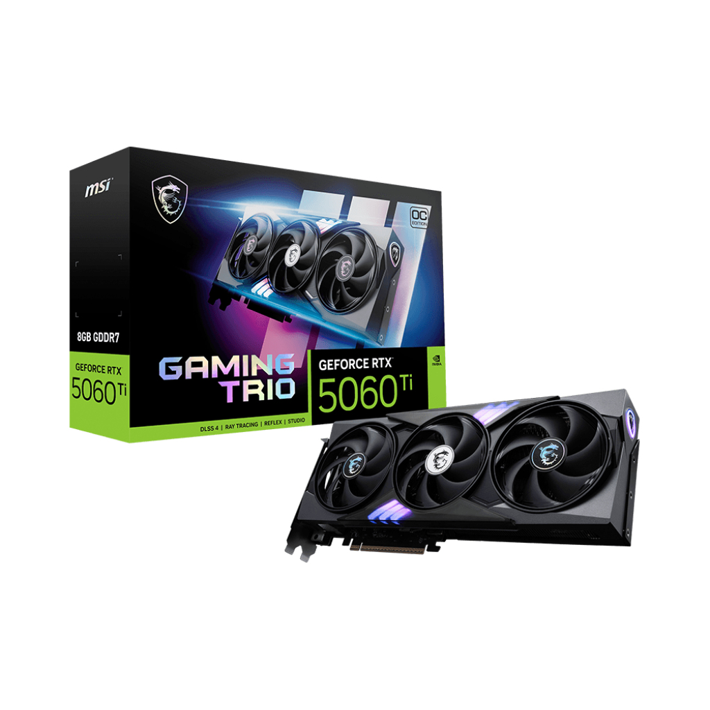 MSI GDDR7 Graphics Cards - Black