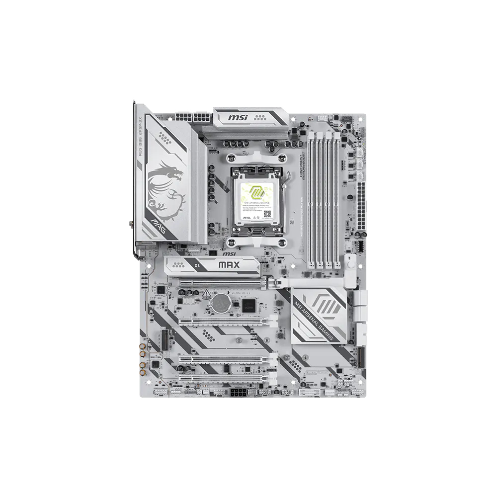 MSI B850 Motherboards - White