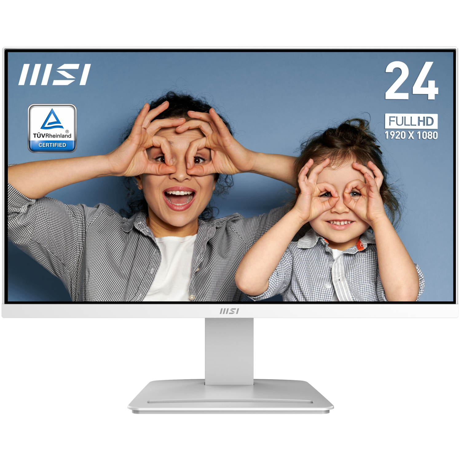 MSI MP2412W Computer Monitors - 23.8 Inches - White