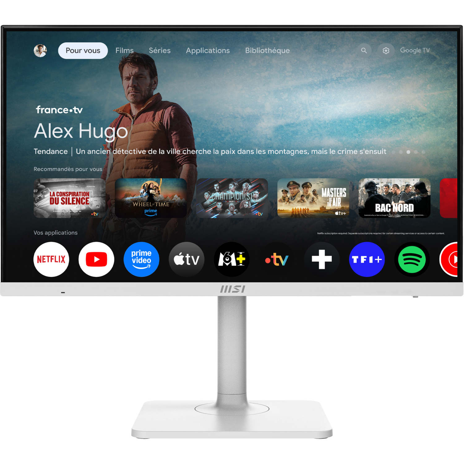MSI MD272UPSW Computer Monitors - 27 Inches - White