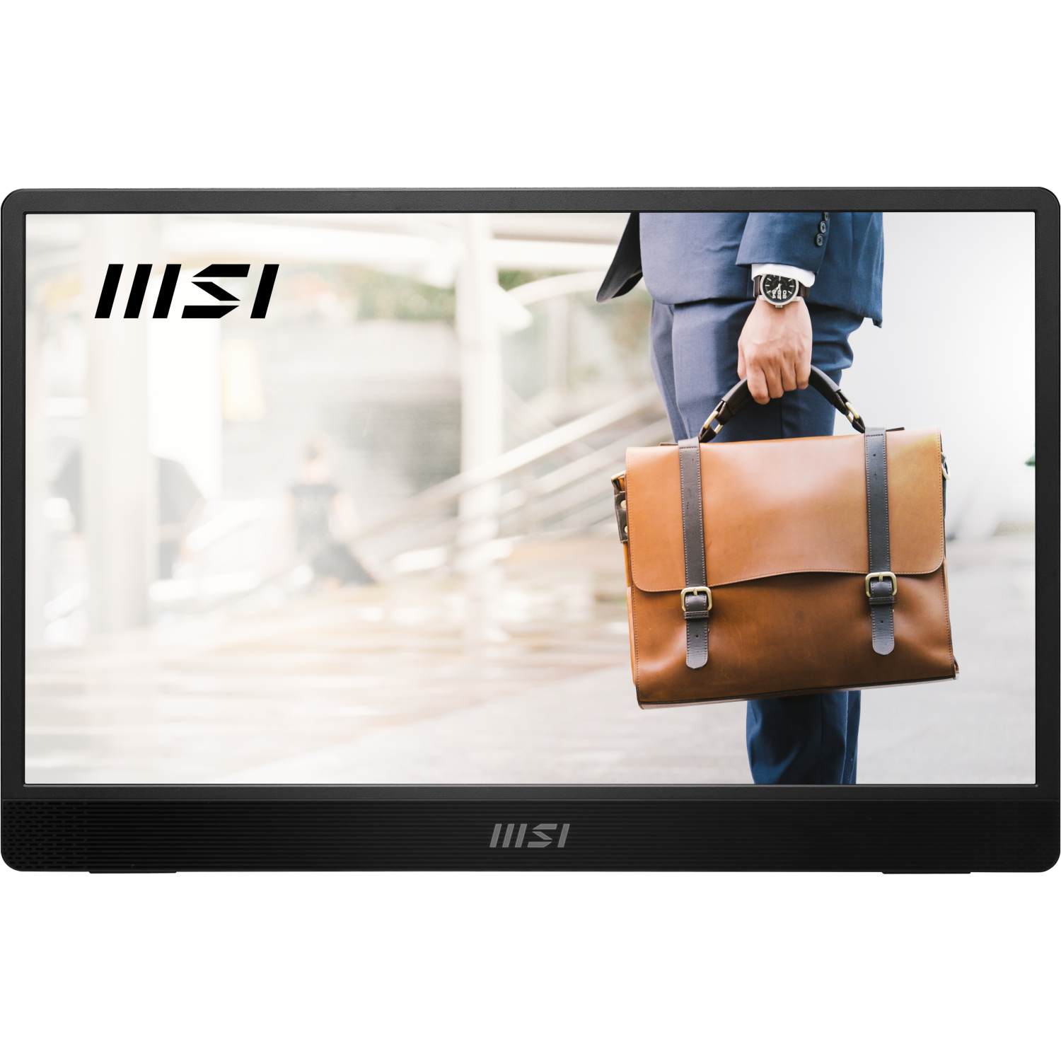 MSI MP161 Portable TVs & Monitors - 15.6 Inches - Black