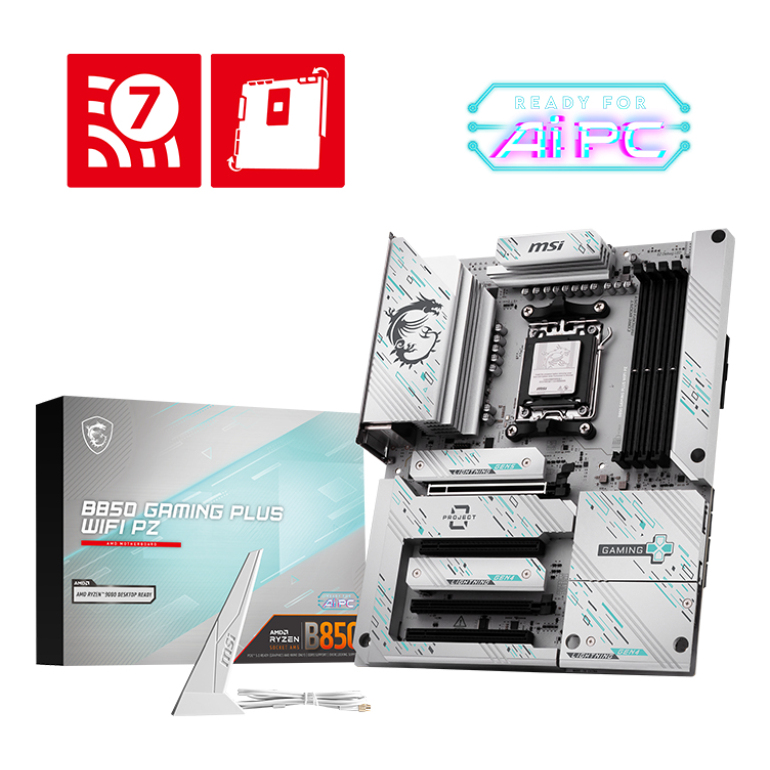MSI B850 Motherboards - Black