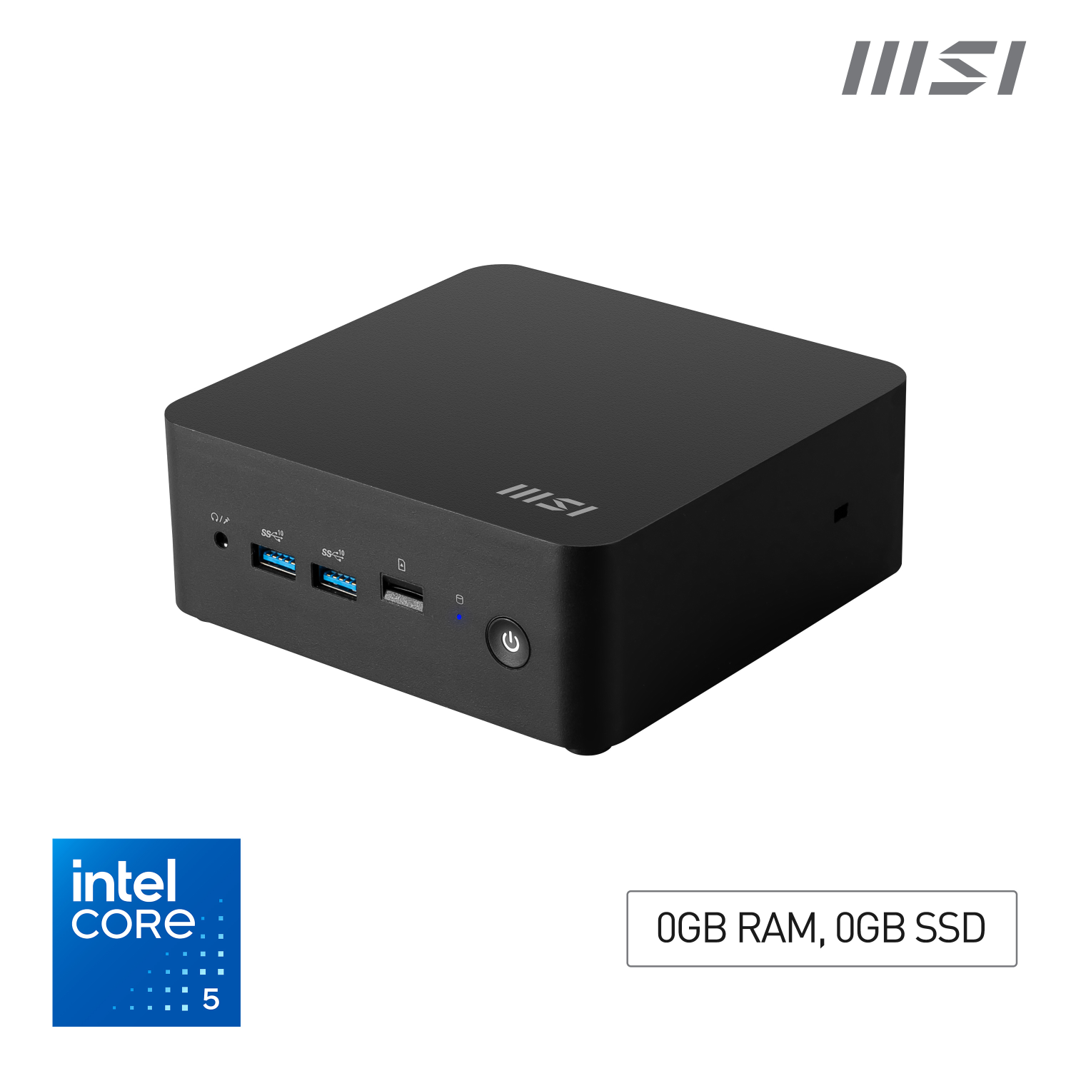 MSI 14th Barebone PCs Desktops and Workstation - Black