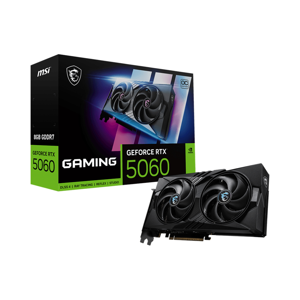 MSI GDDR7 Graphics Cards - Black