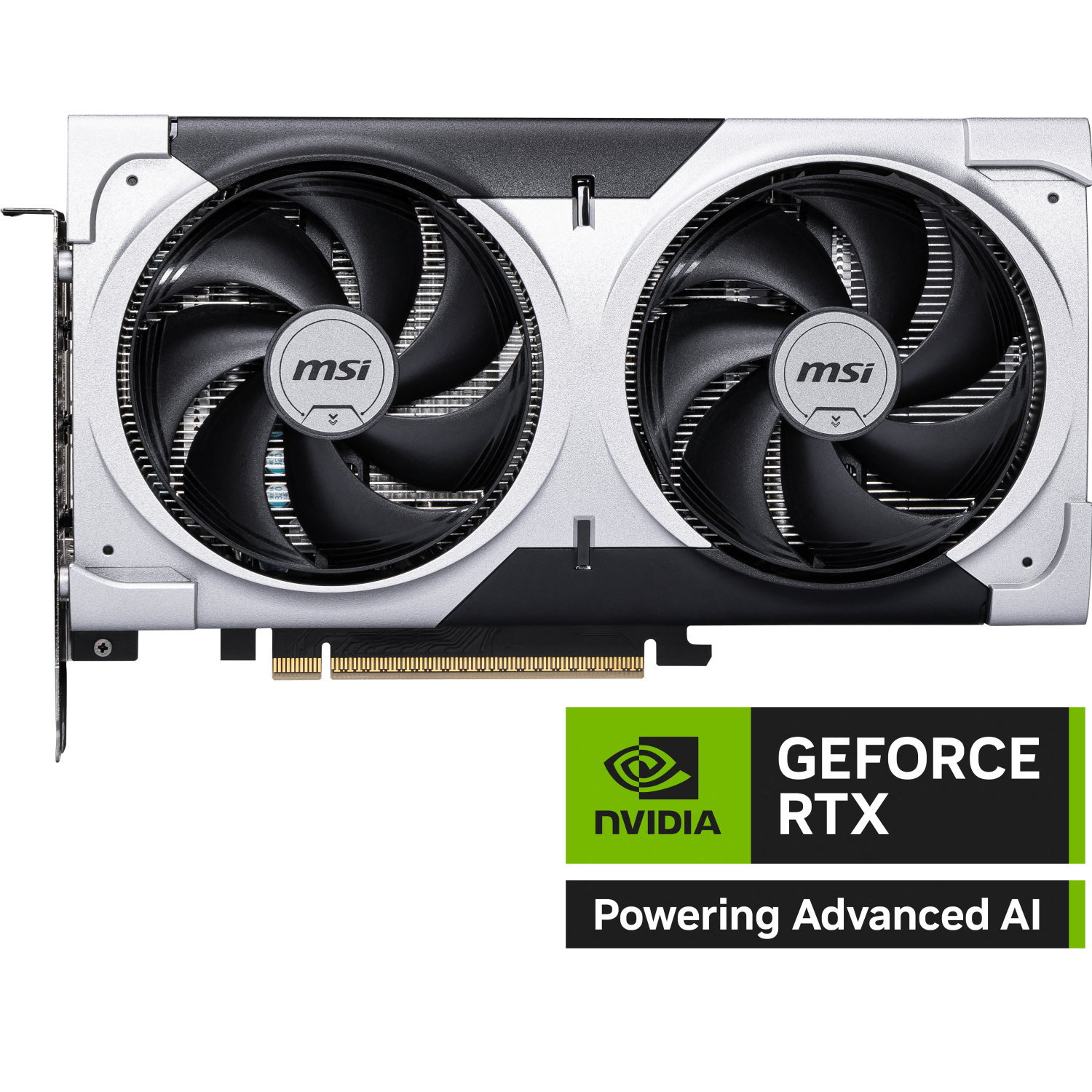 MSI GDDR7 Graphics Cards - Silver