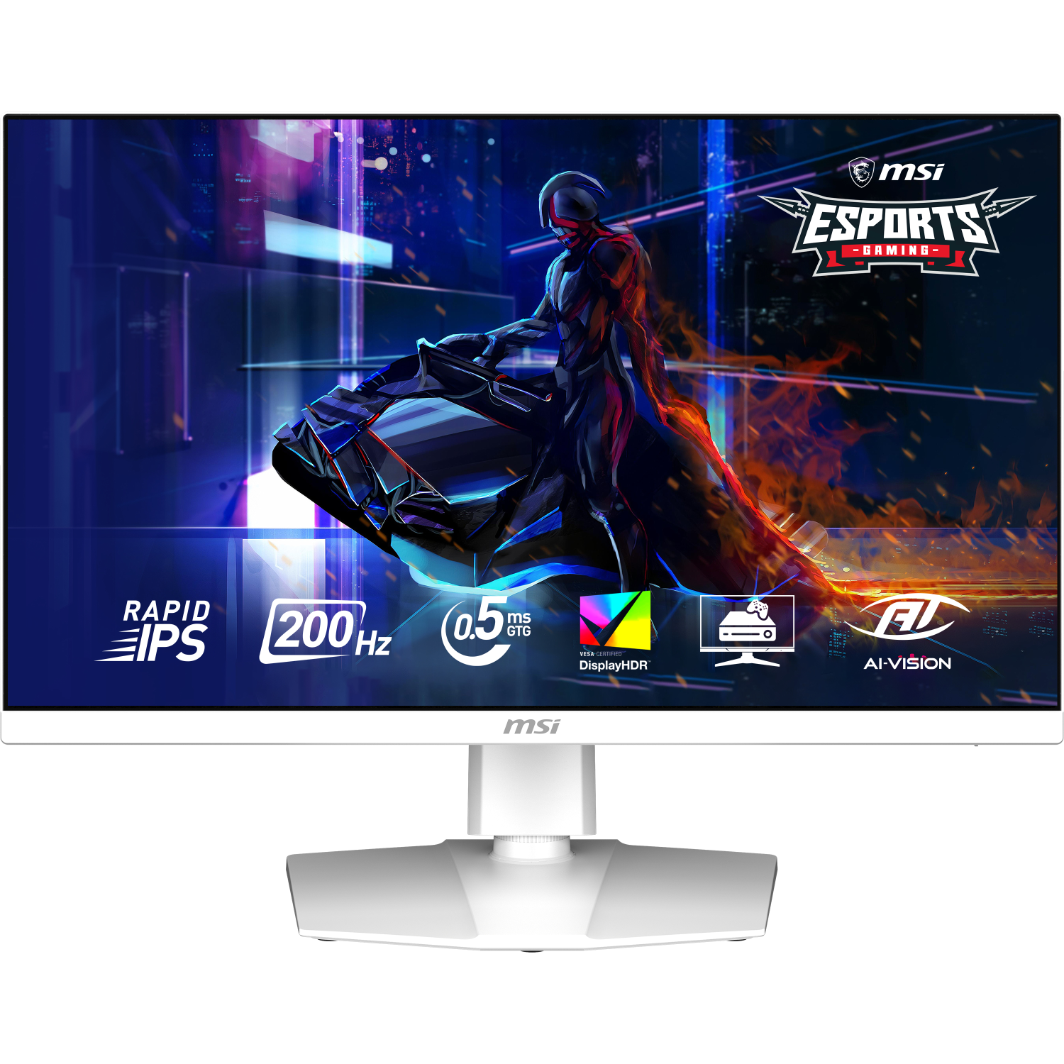 MSI 274QRFW Computer Monitors - 27 Inches - White