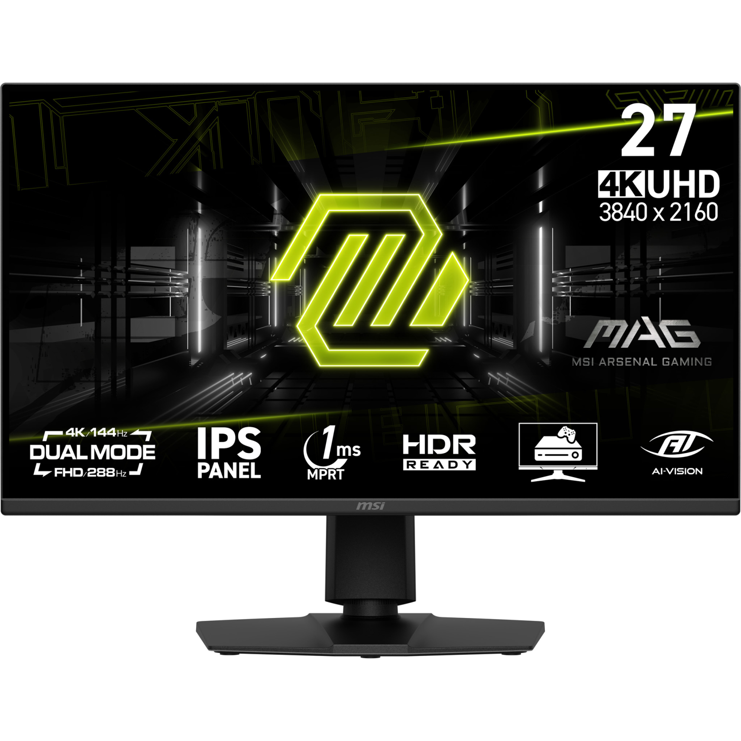 MSI 275UPD Computer Monitors - 27 Inches - Black