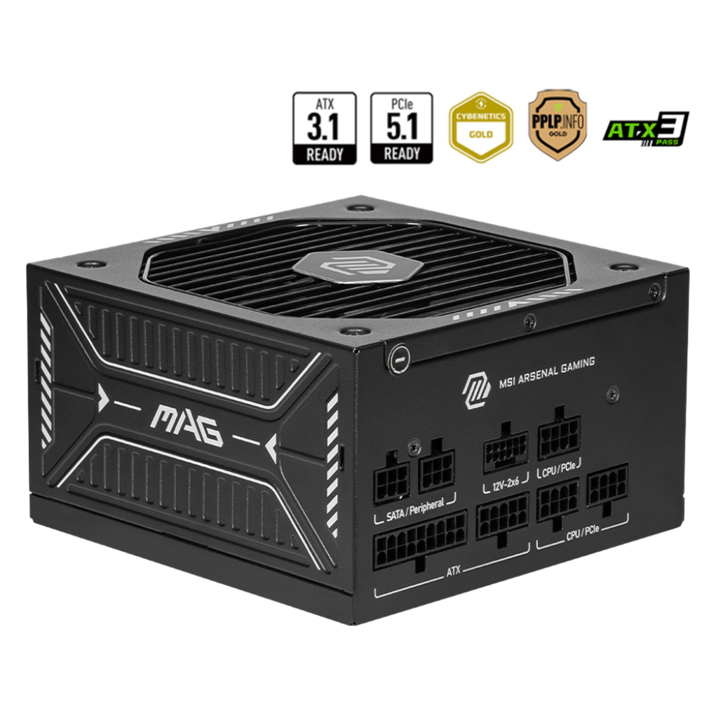 MSI A650GLS Power Supply Units - Black
