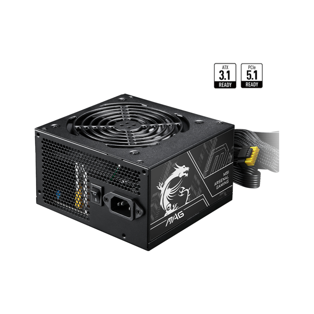 MSI A750BN Power Supply Units - Black