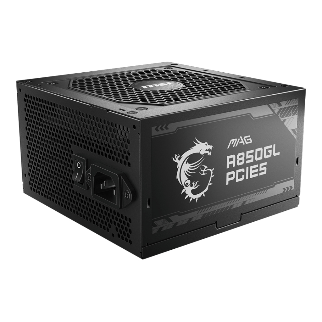 MSI A850GL Power Supply Units - Black