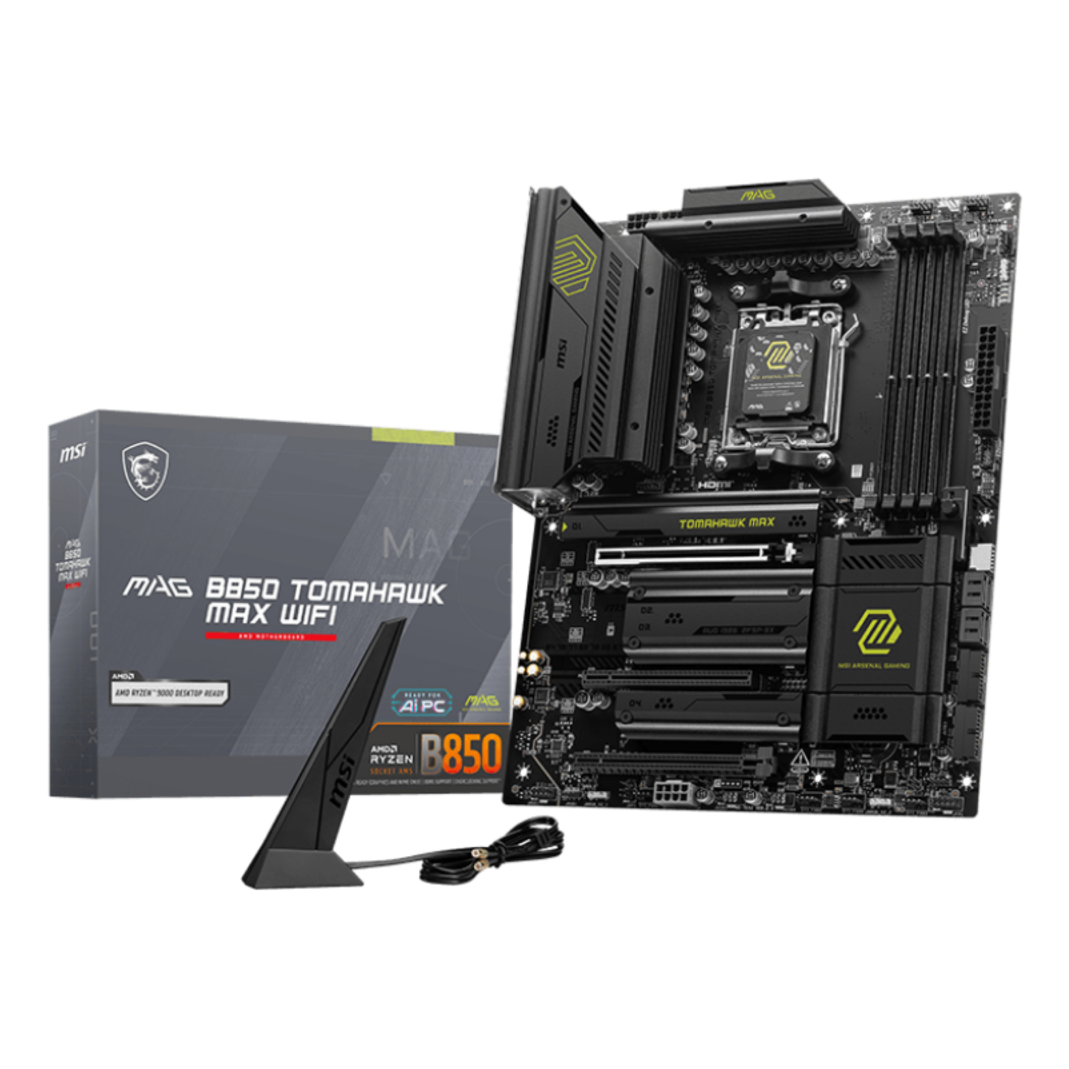 MSI B850 Motherboards - White