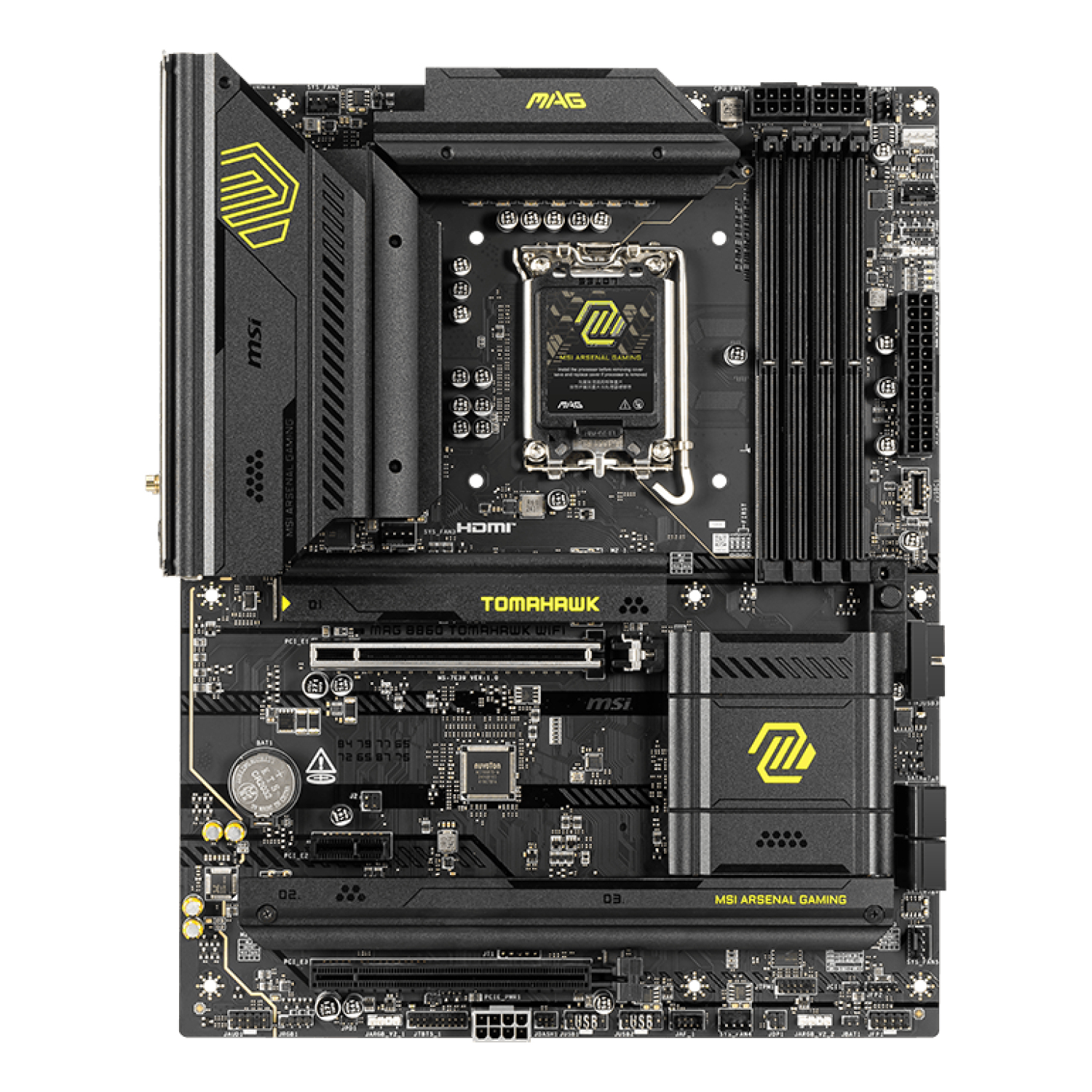 MSI B860 Motherboards - Black