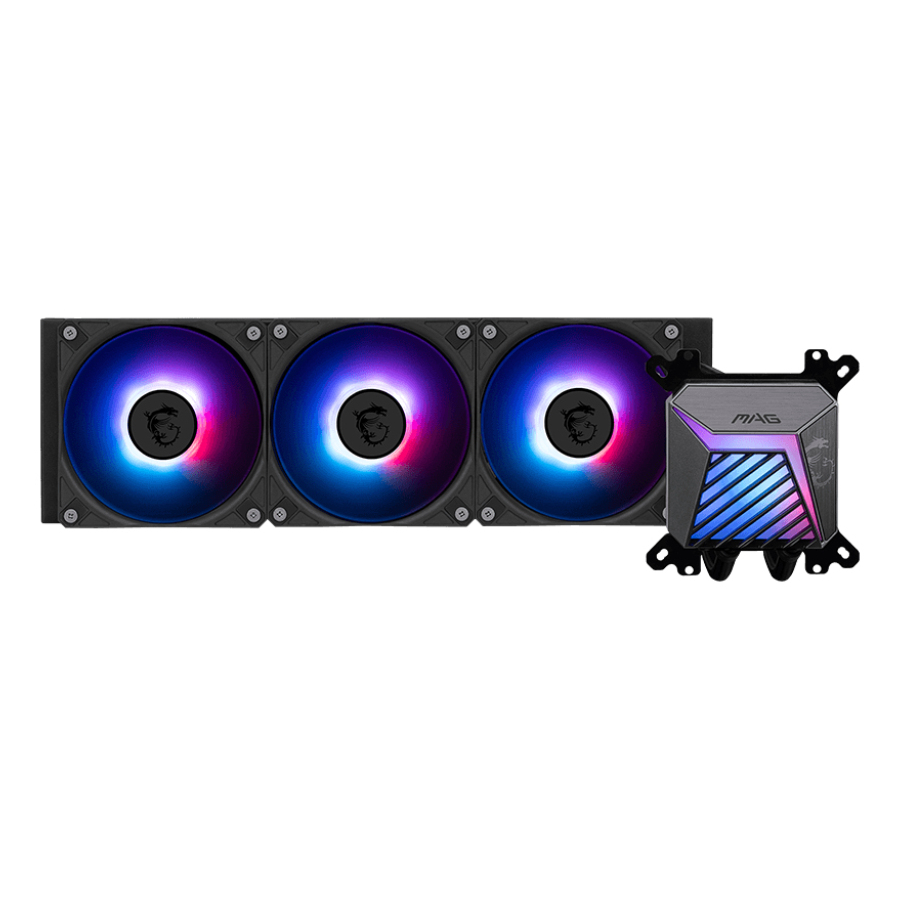 MSI MAG CORELIQUID A15 360 Motherboard, Processor All-in-one liquid cooler 12 cm Black 1 pc(s)