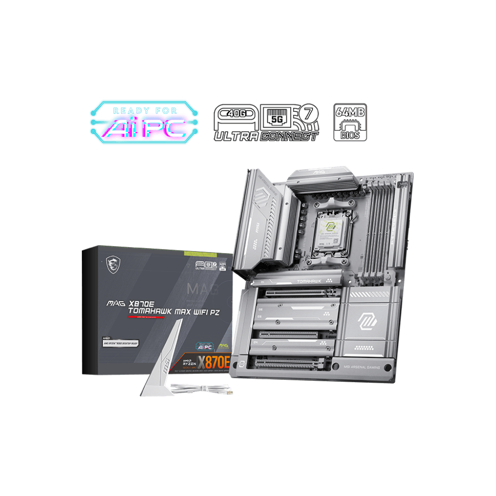 MSI X870E Motherboards - Black