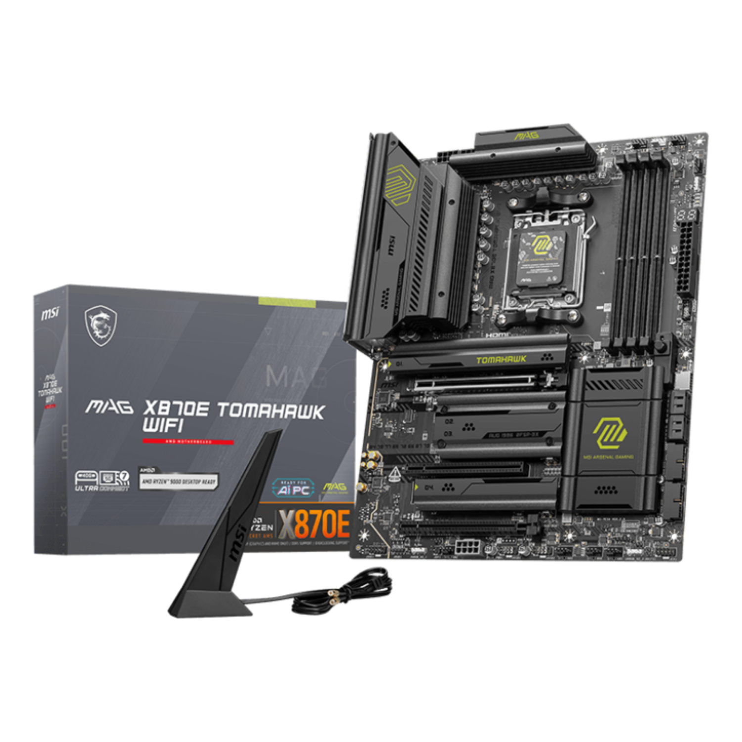 MSI X870E Motherboards - Black
