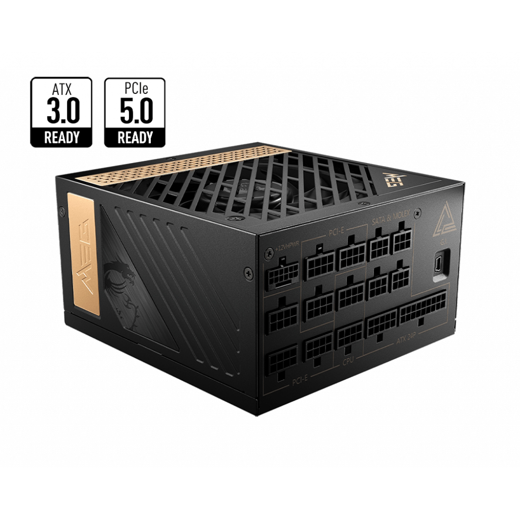 MSI AI1300P Power Supply Units - Black